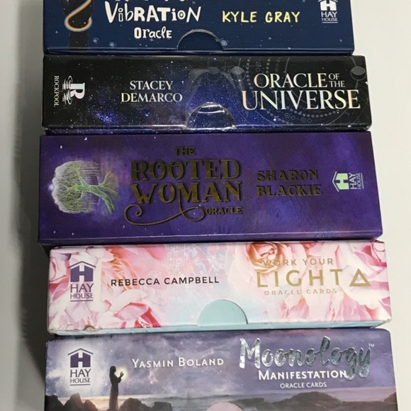 Lot Of 5; Oracle Cards! Raise Vibration! Moonology! Work Your Light! - Picture 9 of 9